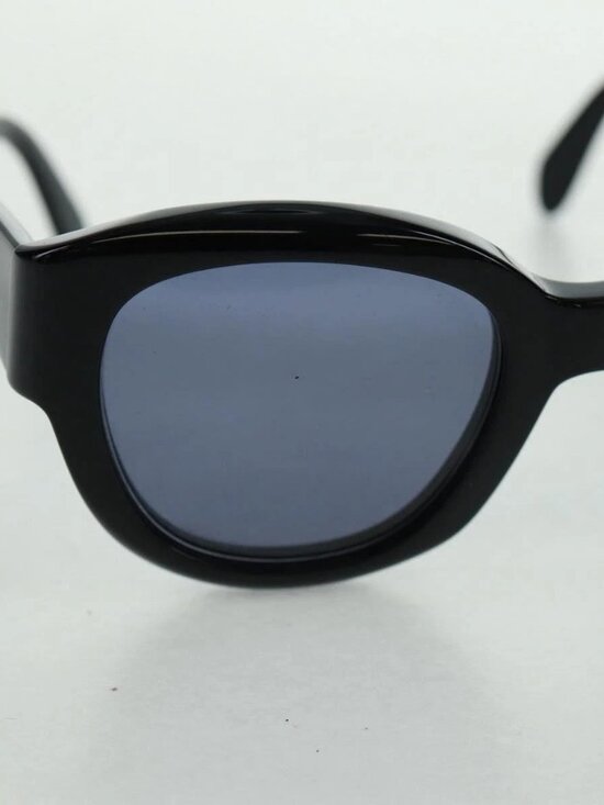 CHANEL Sunglasses plastic Black CC Auth ka1252 main image 6